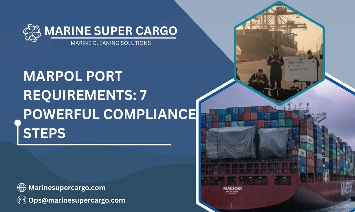 MARPOL Port Requirements compliance checklist
