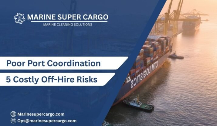 Poor Port Coordination causing off-hire risks