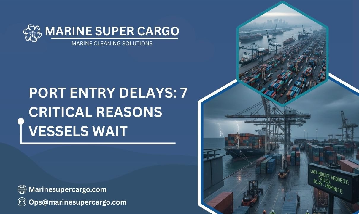 Port Entry Delays and vessel waiting reasons