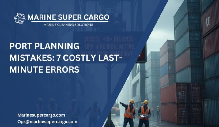 Port Planning Mistakes causing costly delays