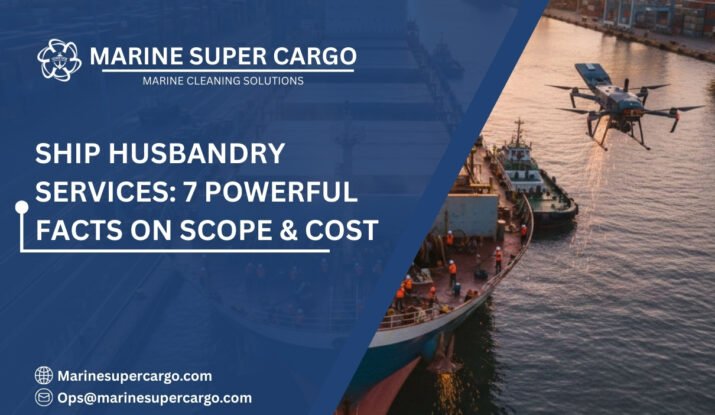 Ship husbandry services covering scope and costs