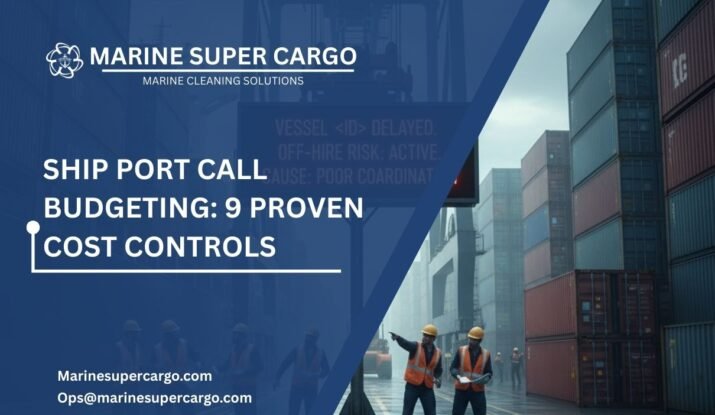 Ship Port Call Budgeting cost control steps
