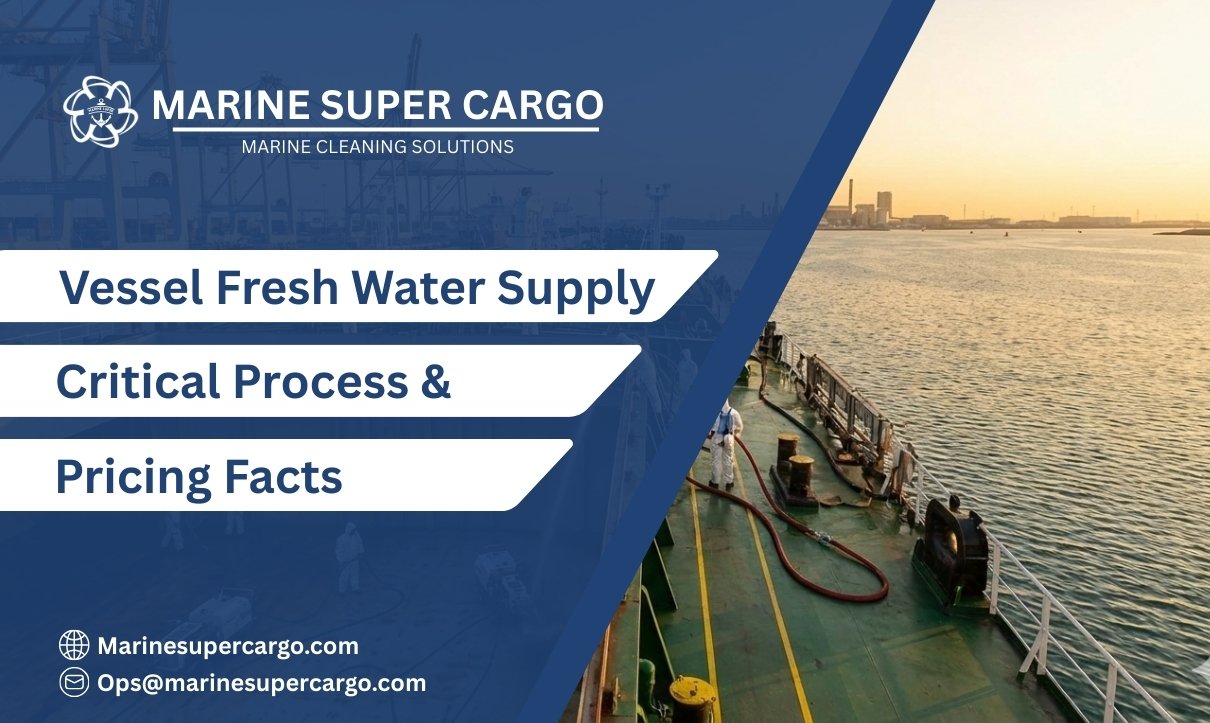 Vessel Fresh Water Supply process and pricing